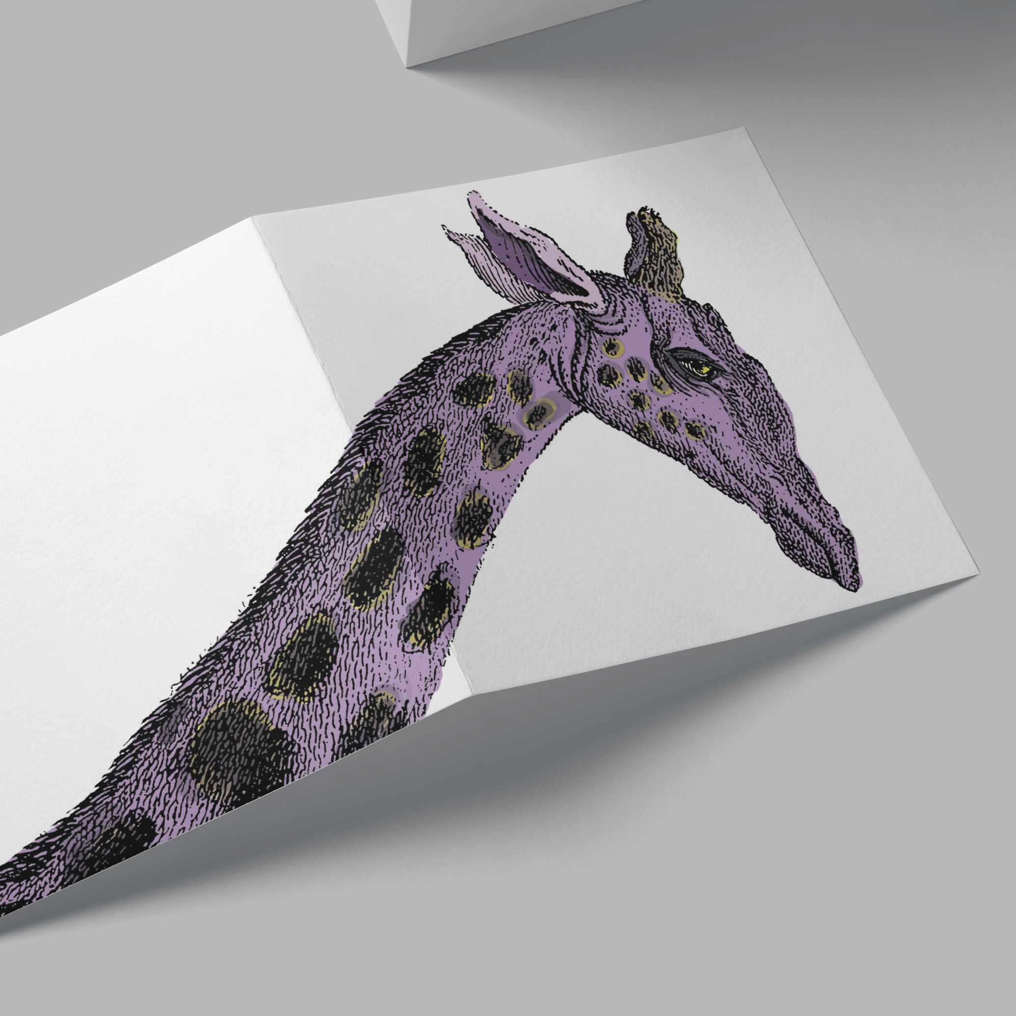 Giraffe Card